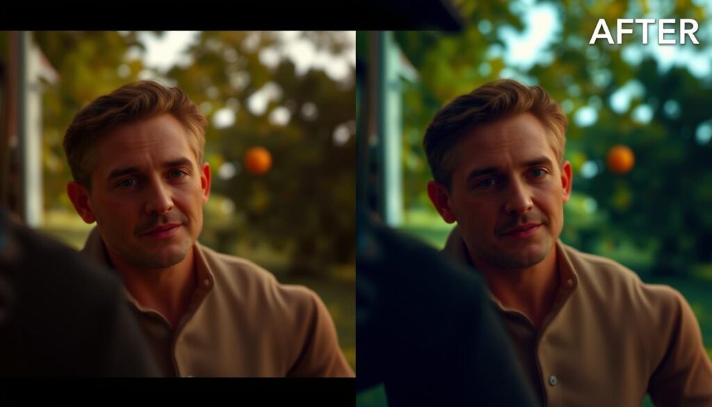 Proces korekcji kolorów w postprodukcji filmu promocyjnego